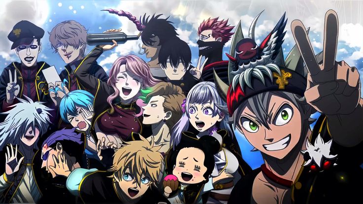 black clover characters